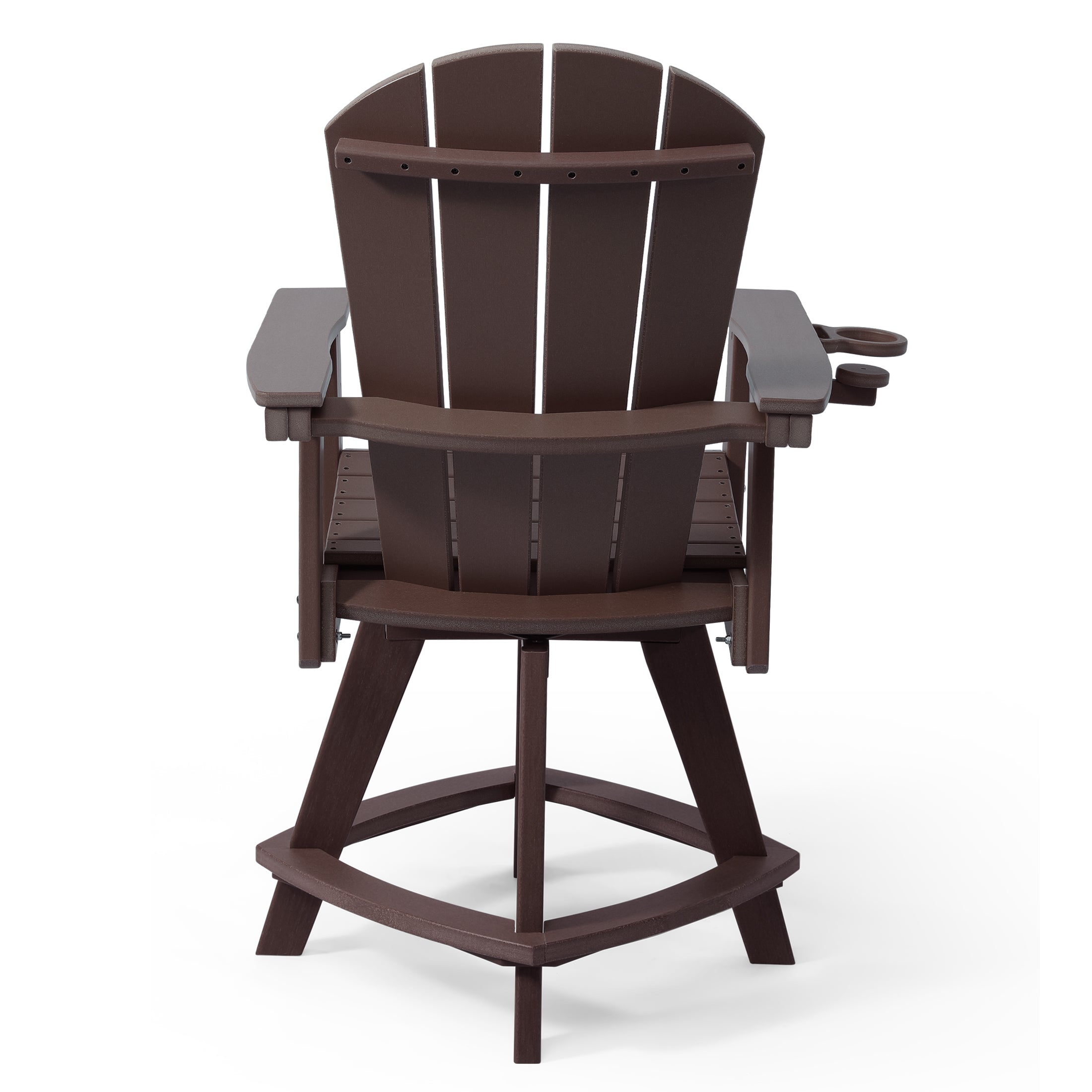 Chatham Adirondack Swivel Counter Chair with Cup Holder