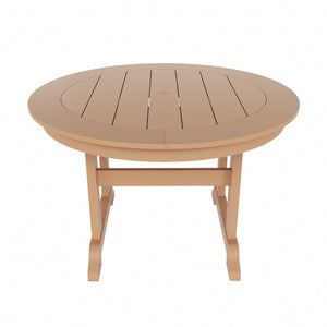 Tuscany All-Weather Outdoor Round Dining Table (47" Top)