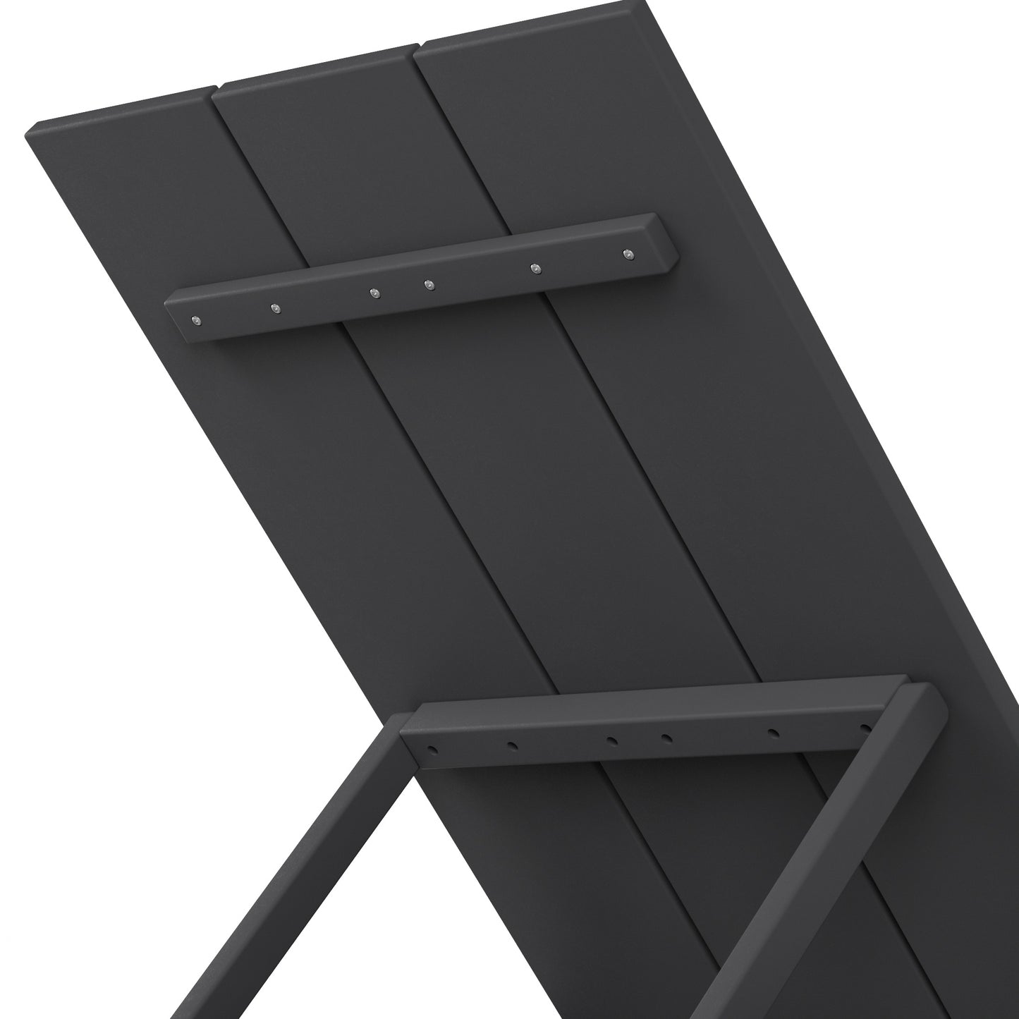 Malibu Modern All-Weather Outdoor Reclining Sun Lounger With Wheels