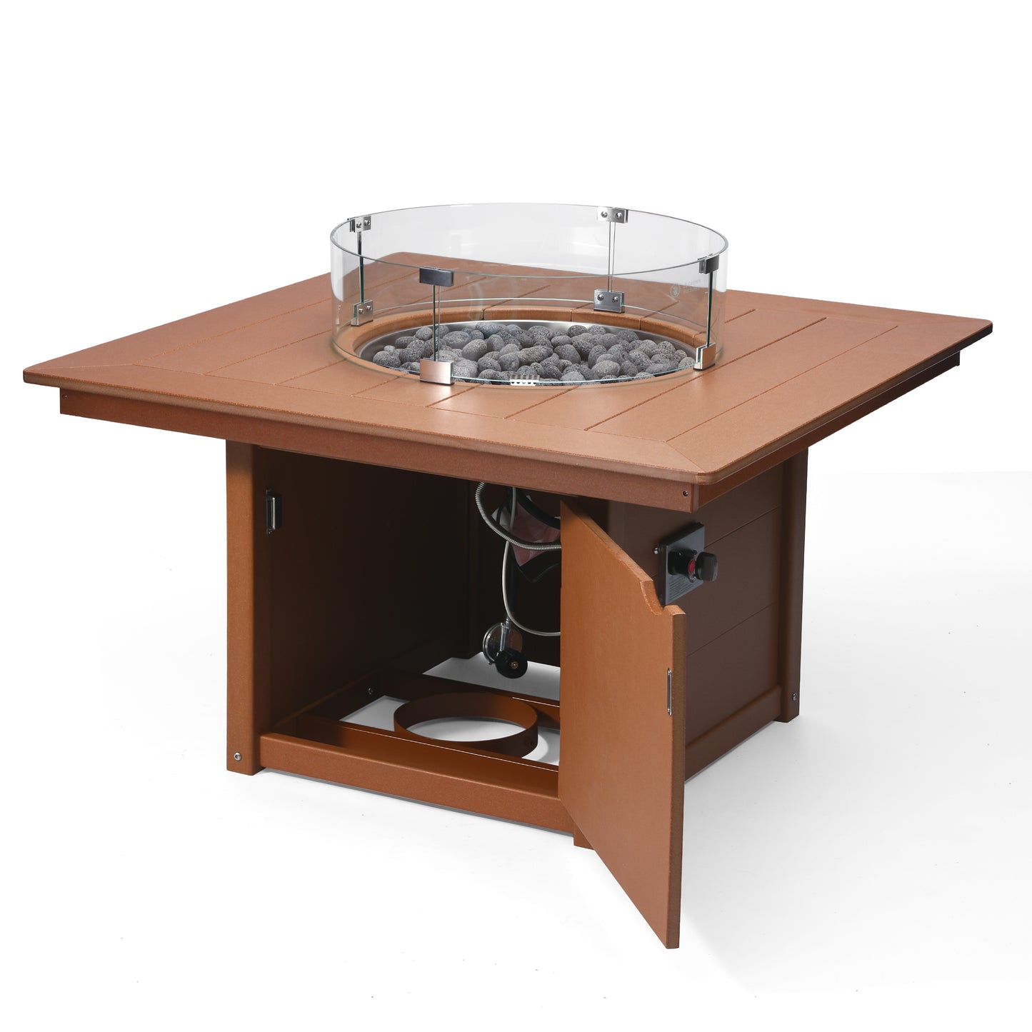 Sedona Square 42" Fire Pit Table