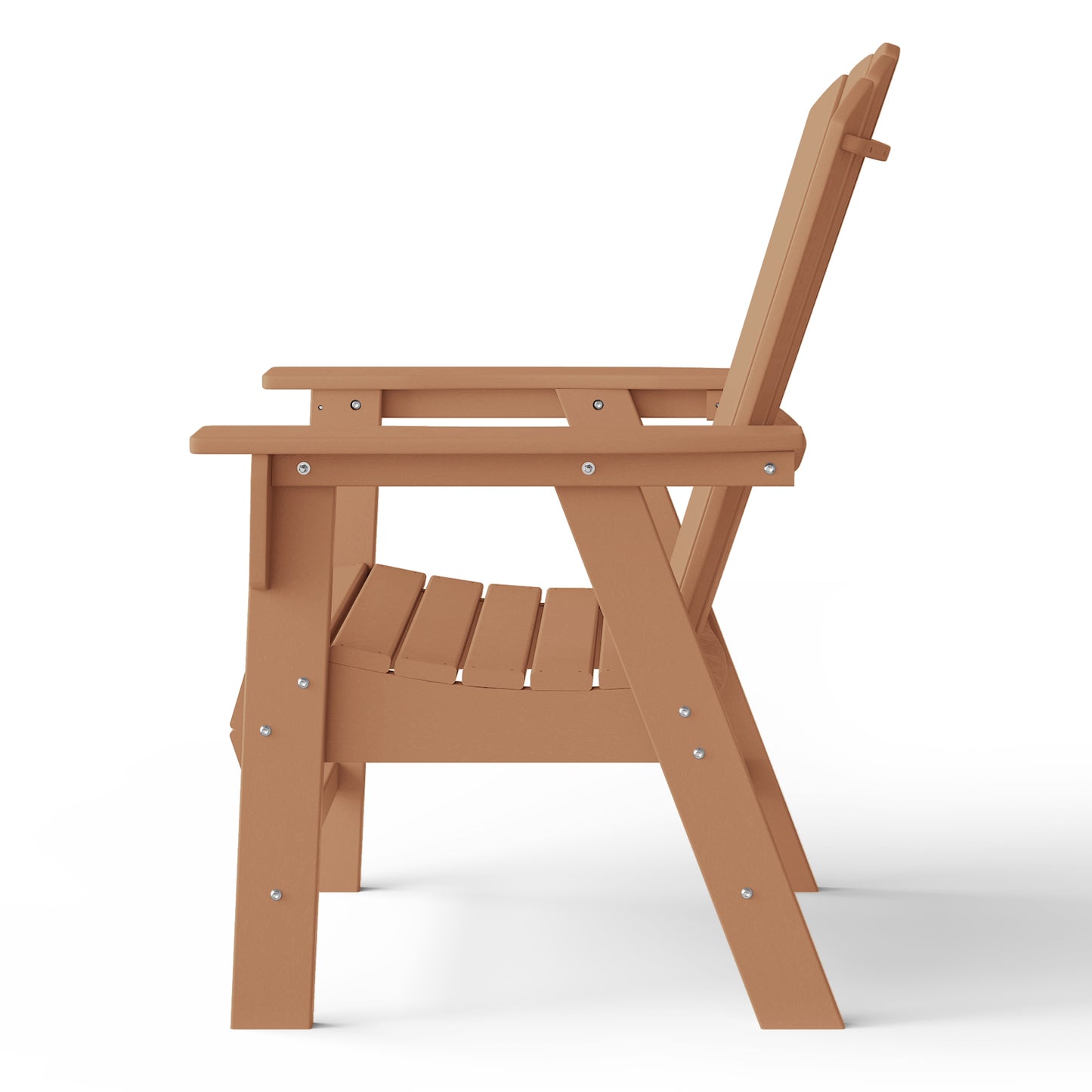Westport All-Weather Outdoor Classic Adirondack Dining Chair