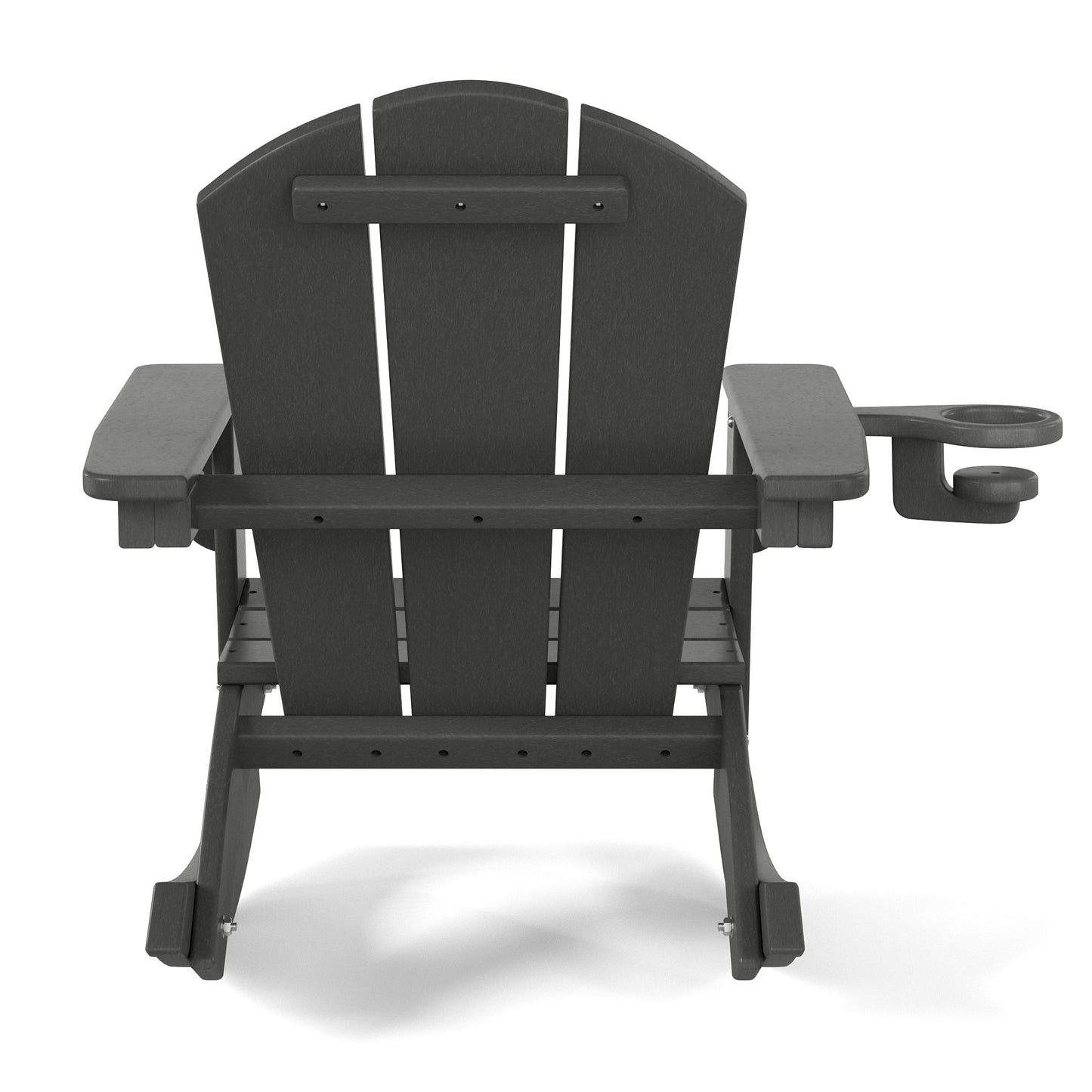 Tiny Terraces Kids Adirondack Rocking Chair with Cup Holder (Set of 2)