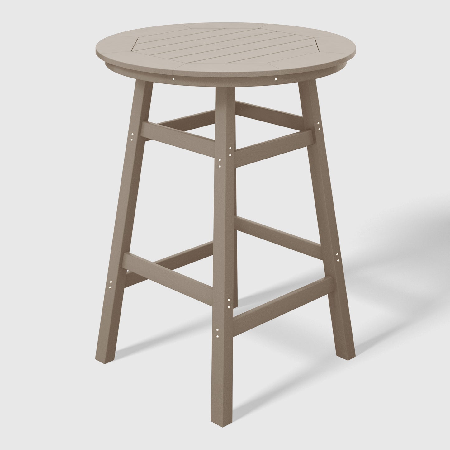 Stockholm All-Weather Outdoor 35" Round Bar Table (42" Height)