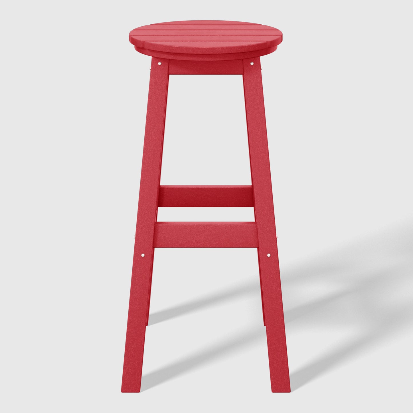 Stockholm All-Weather Outdoor Round Bar Stool (29" Height)