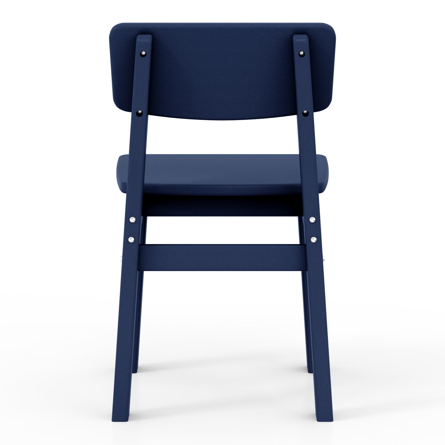 Tiny Terraces Essentials Kids' All-Weather Outdoor Dining Chair (Set of 2)