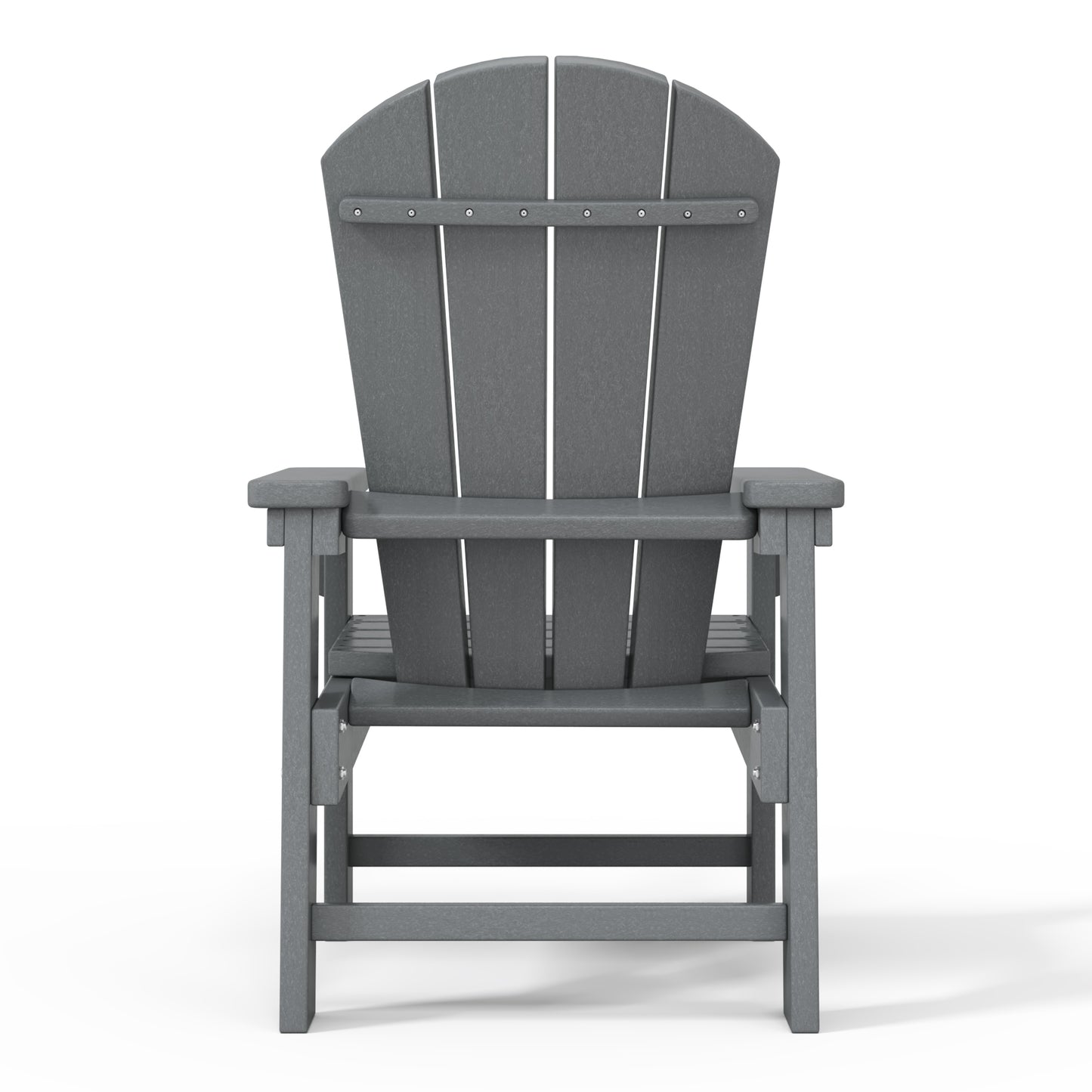 Tiny Terraces Kids' All-Weather Outdoor Poly Adirondack Chair