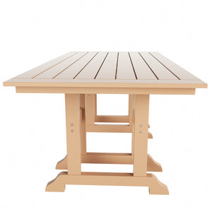 Tuscany All-Weather Outdoor Rectangular Dining Table (71" x 37" Top)