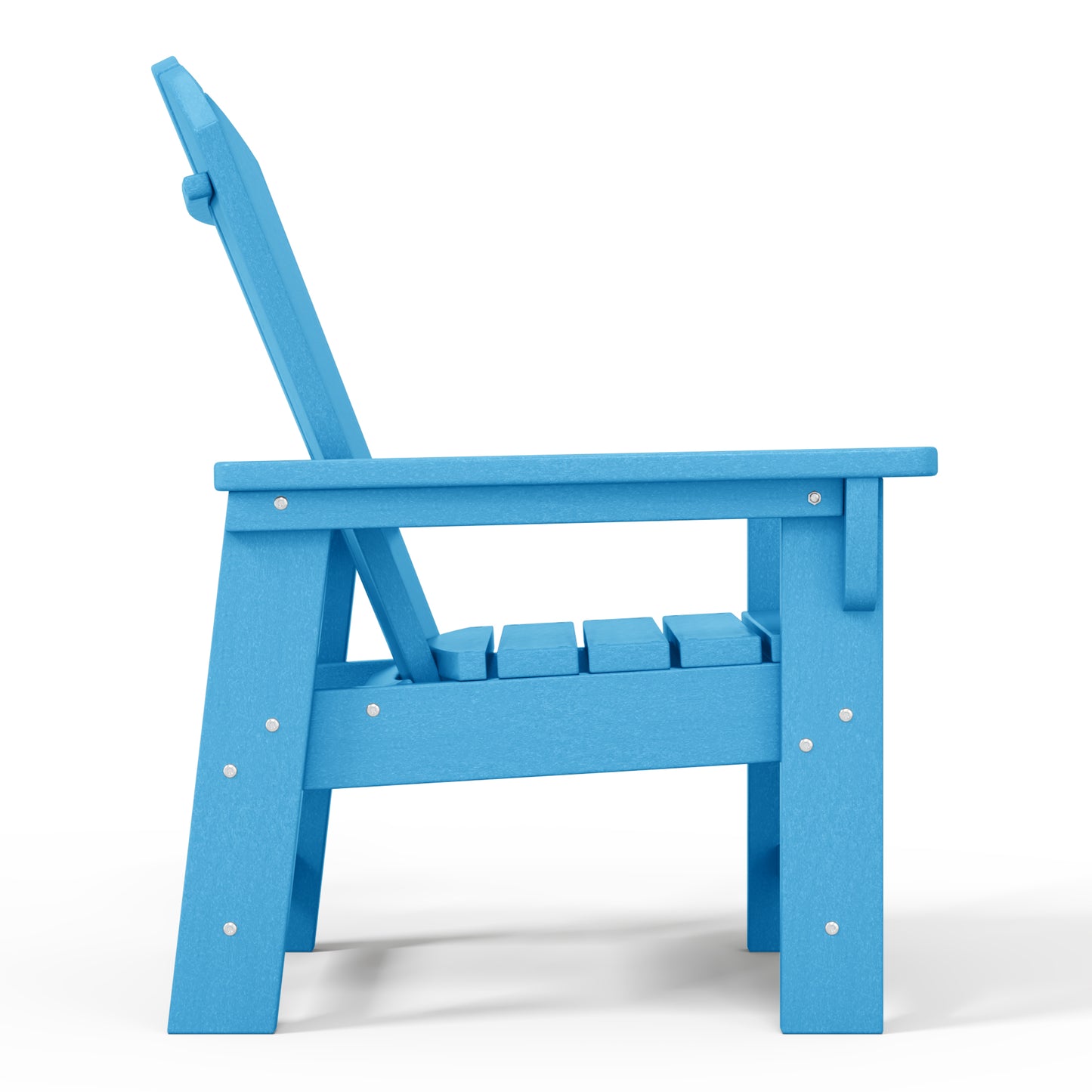 Tiny Terraces Kids' All-Weather Outdoor Poly Adirondack Chair