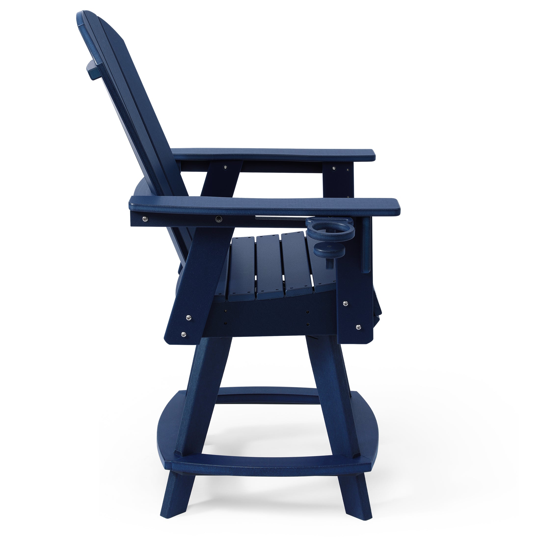 Chatham Adirondack Swivel Counter Chair with Cup Holder