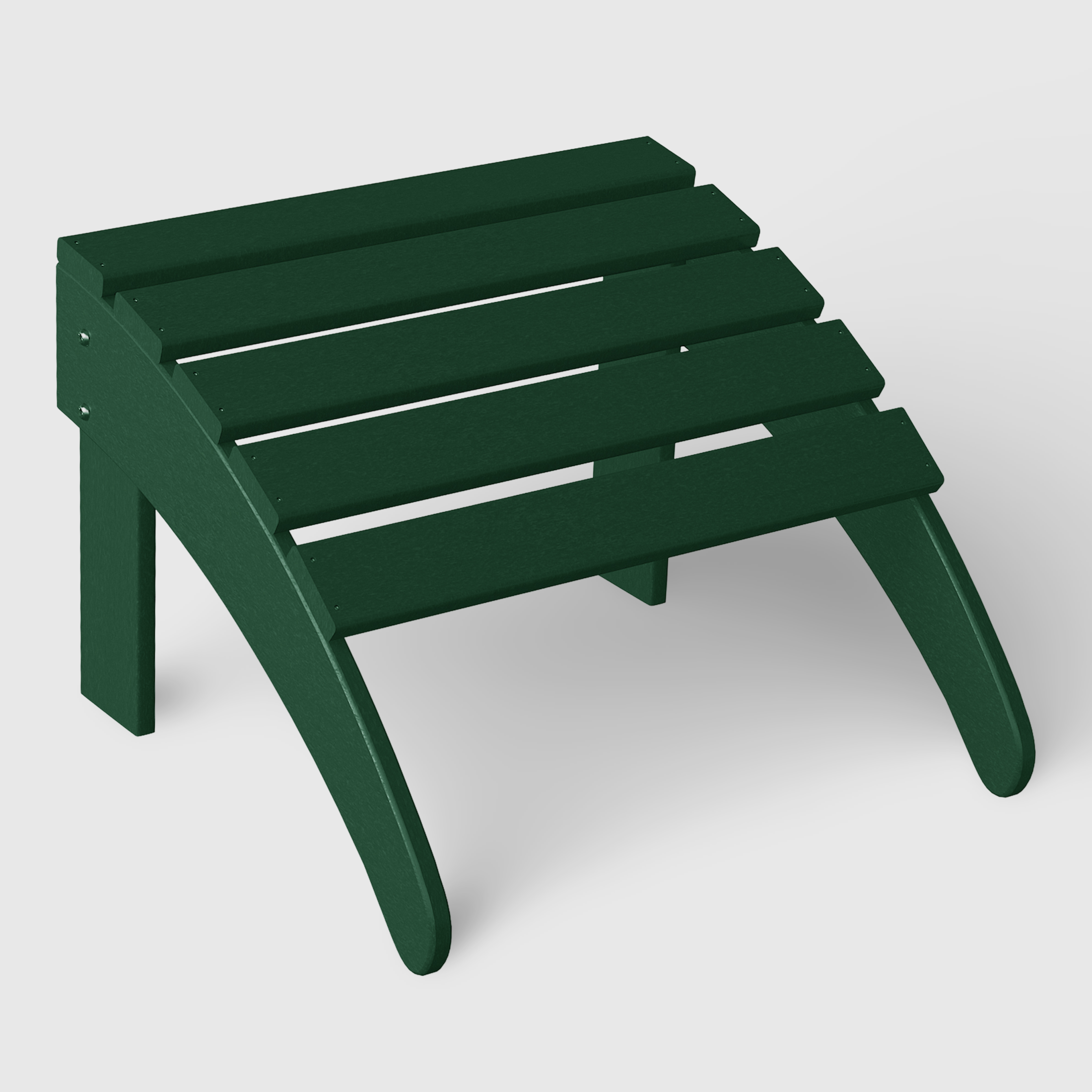 All-Weather Outdoor Adirondack Chair Folding Foot Rest/Ottoman