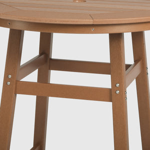 Stockholm All-Weather Outdoor 35" Round Bar Table (42" Height)