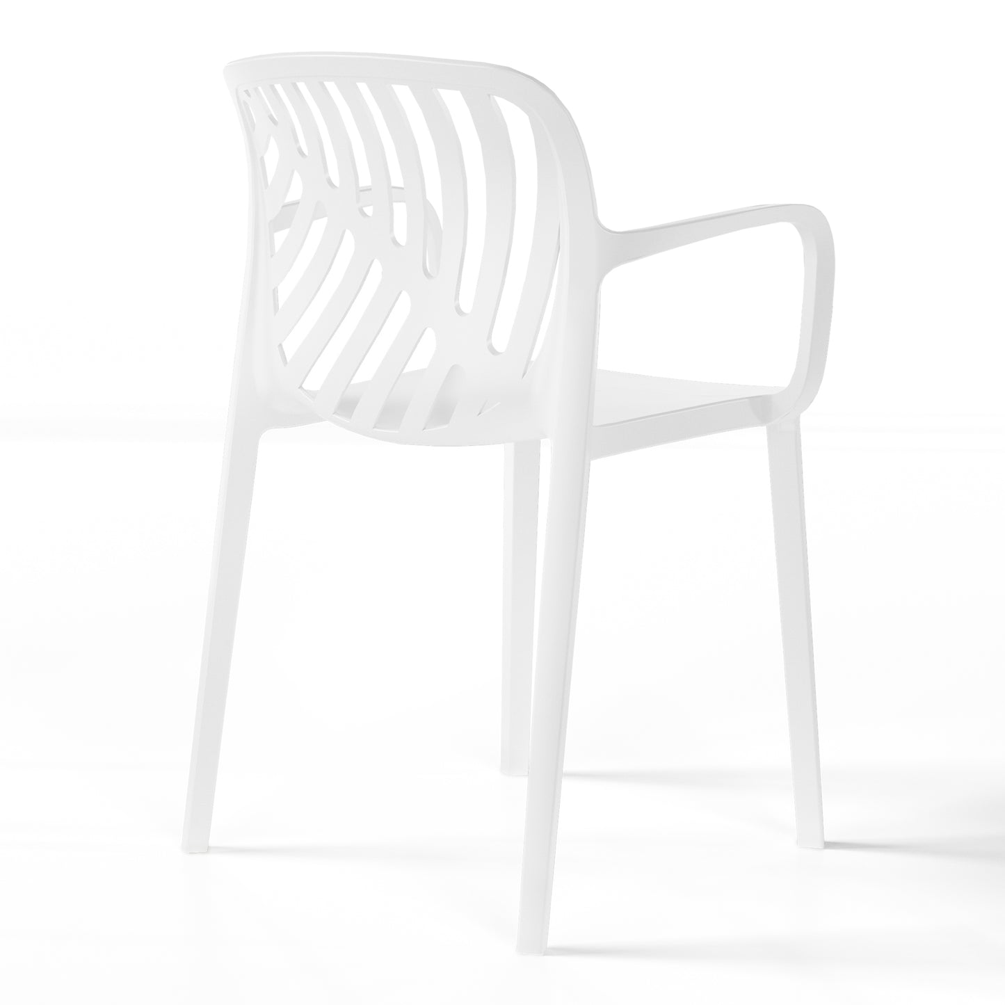 Polyform Stacking Dining Arm Chair (Set of 2)