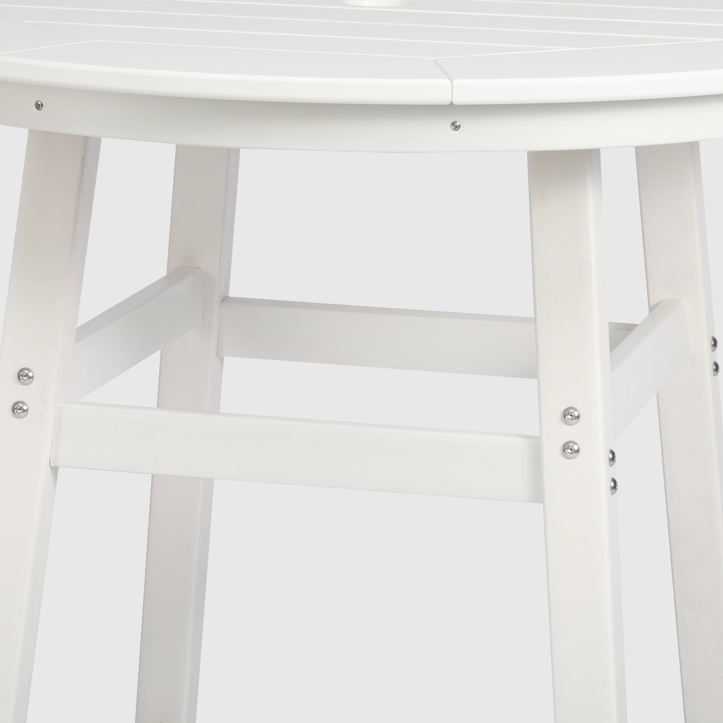 Stockholm All-Weather Outdoor 35" Round Bar Table (42" Height)