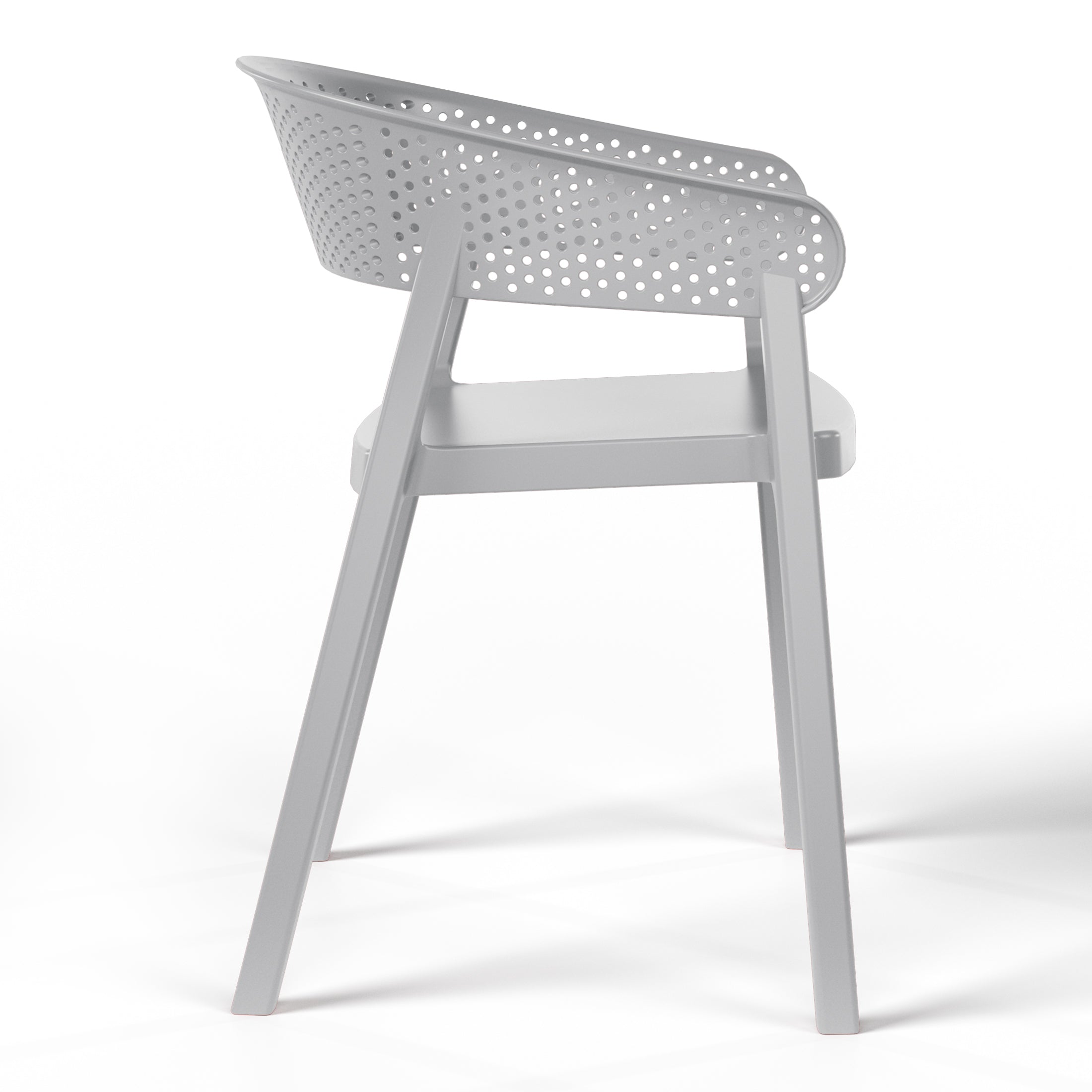 Polyform Stacking Dining Arm Chair (Set of 2)