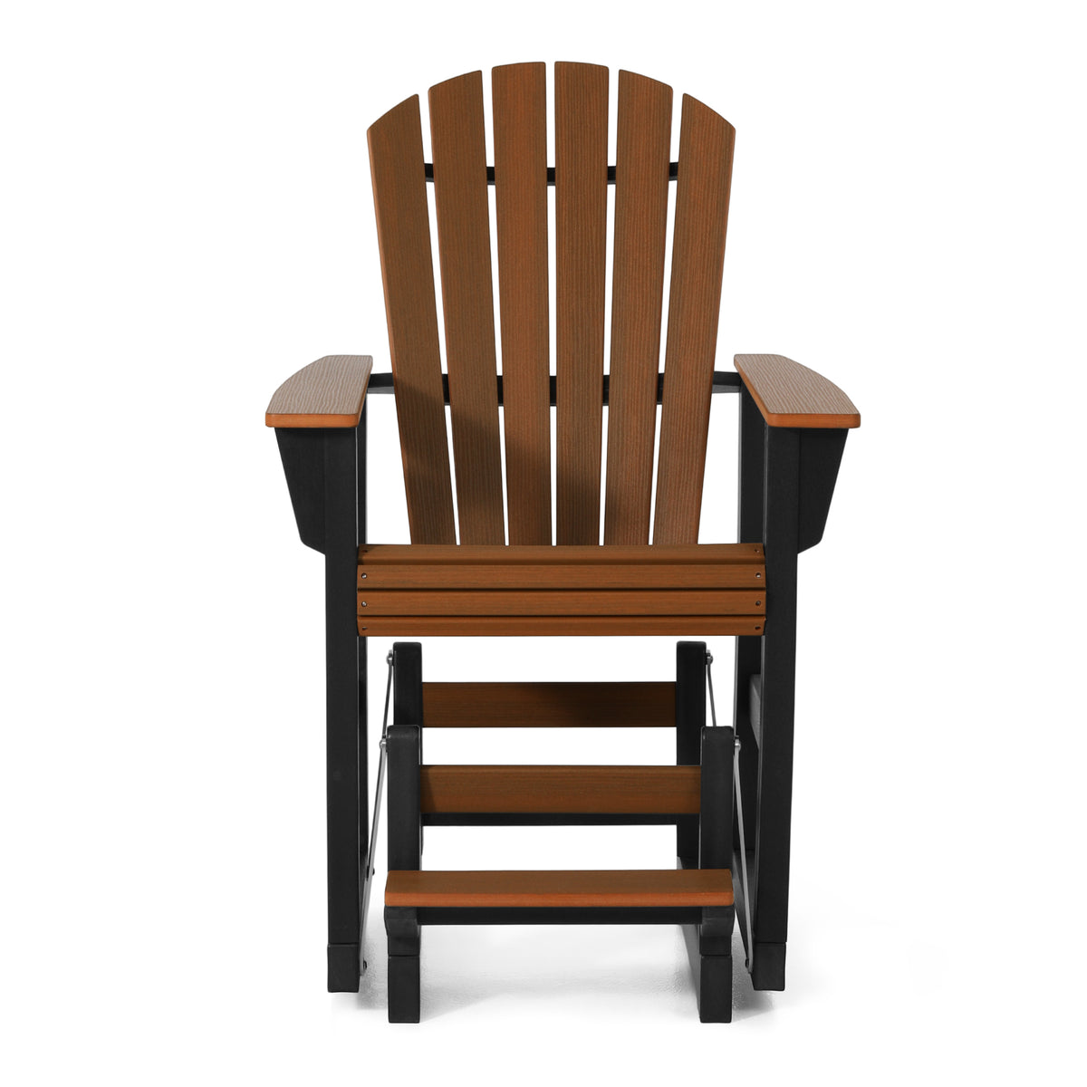 Adirondack Counter Glider With Cup Holder