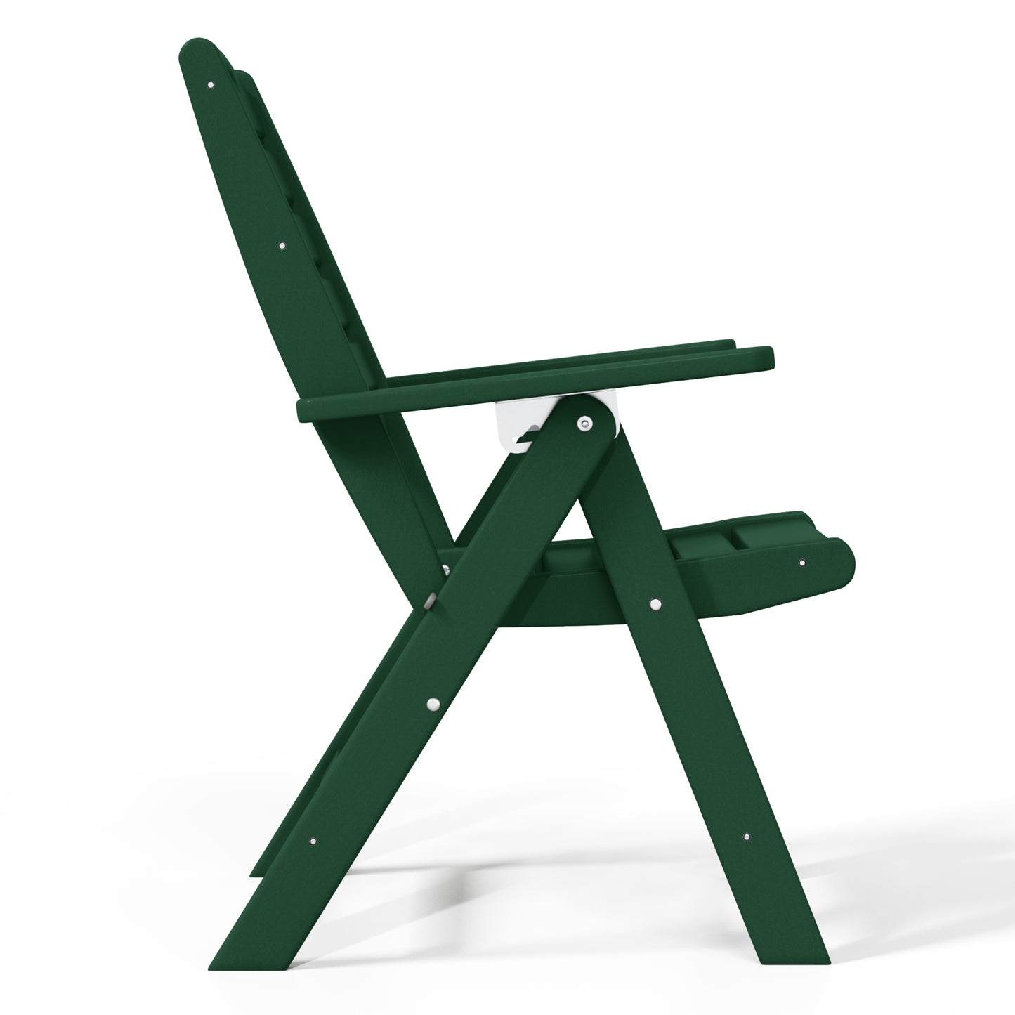 Aarhus All-Weather Outdoor Patio Folding Tall Back Dining Chair (38" High)