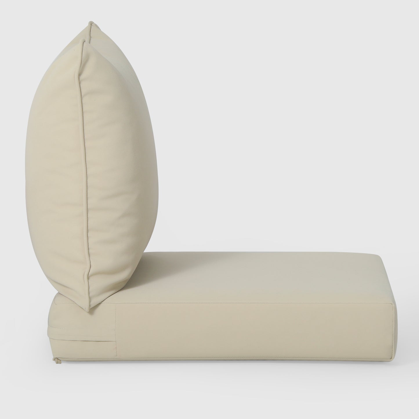 Outdoor Deep Seat Chair Cushions, 2-Piece Set, Water-Repellent (25" × 25")