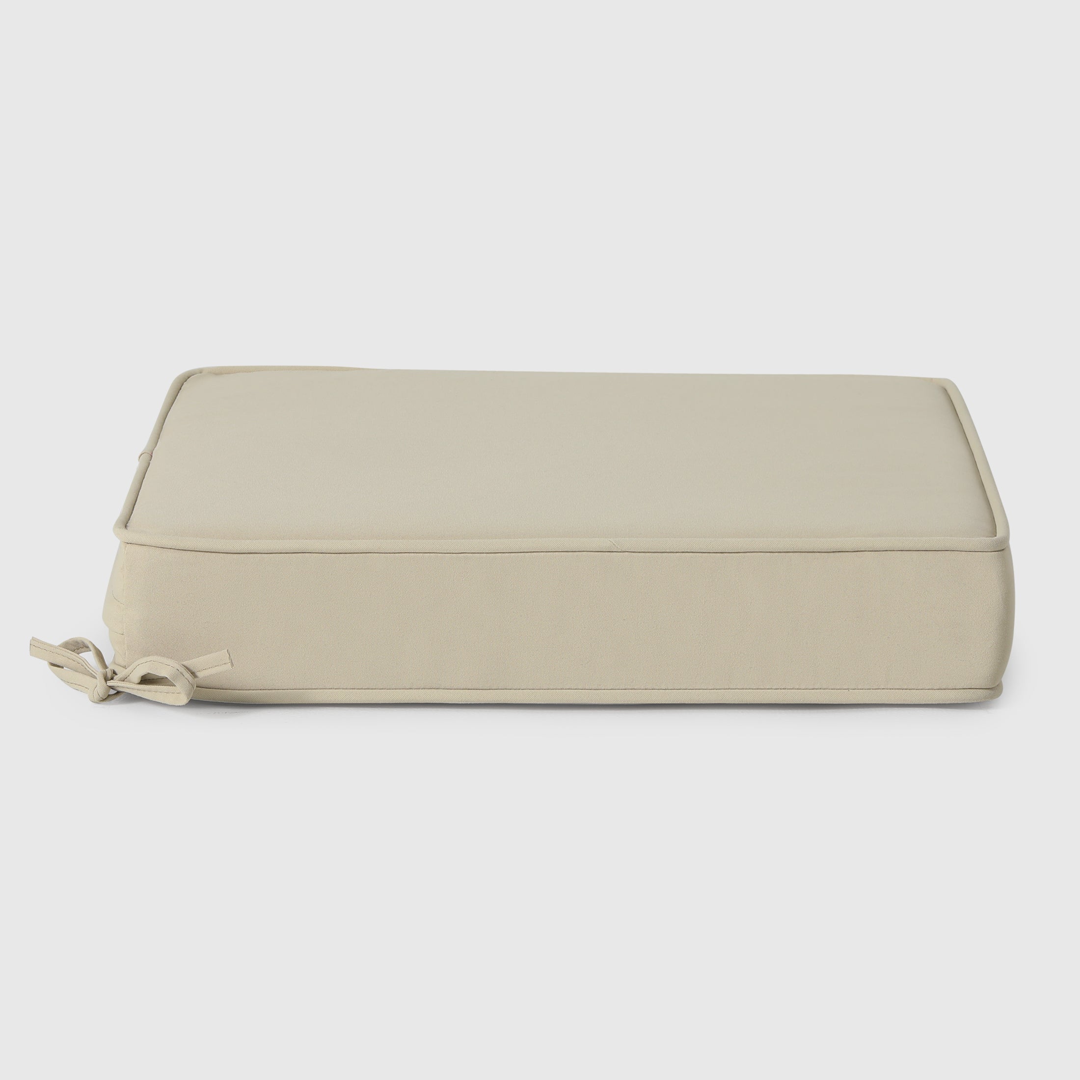 Outdoor Patio Furniture Seat Chair Square Cushions with Piping. Set of 2, 20" x 19"
