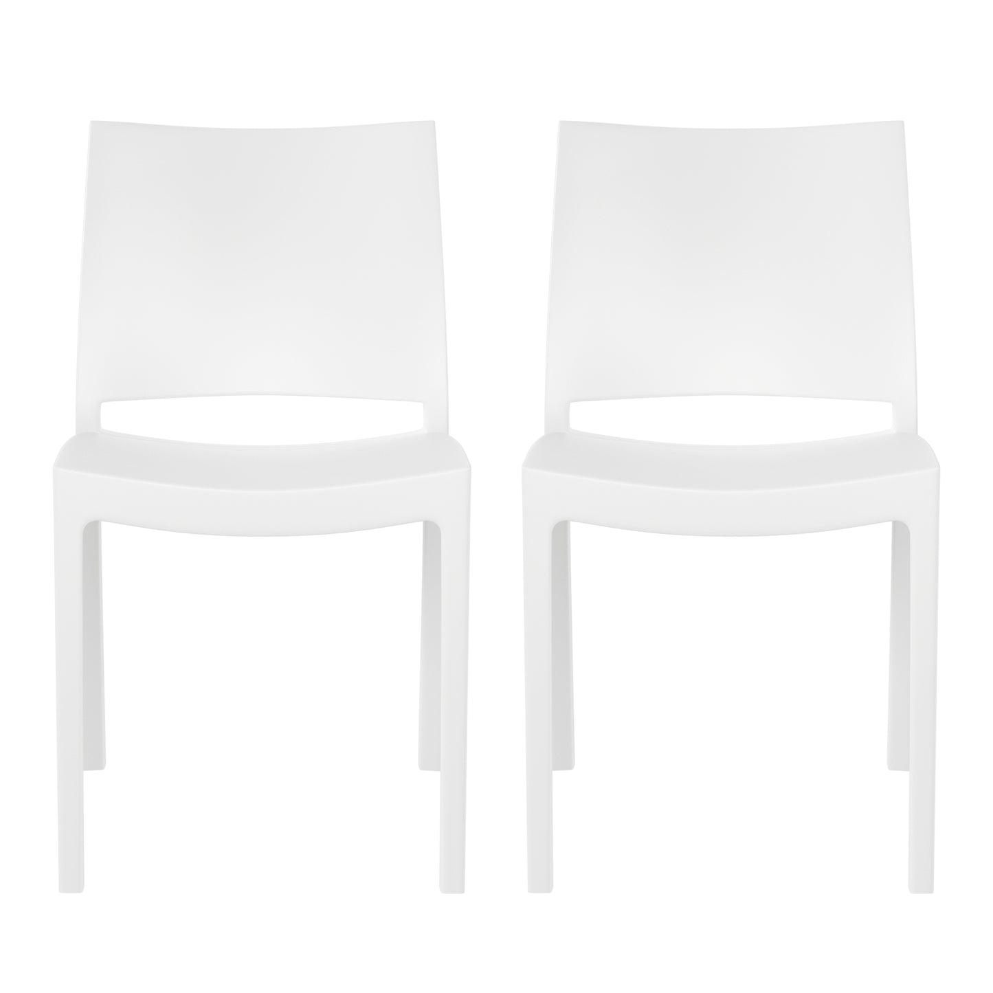 Polyform Stacking Dining Side Chair (Set of 2)