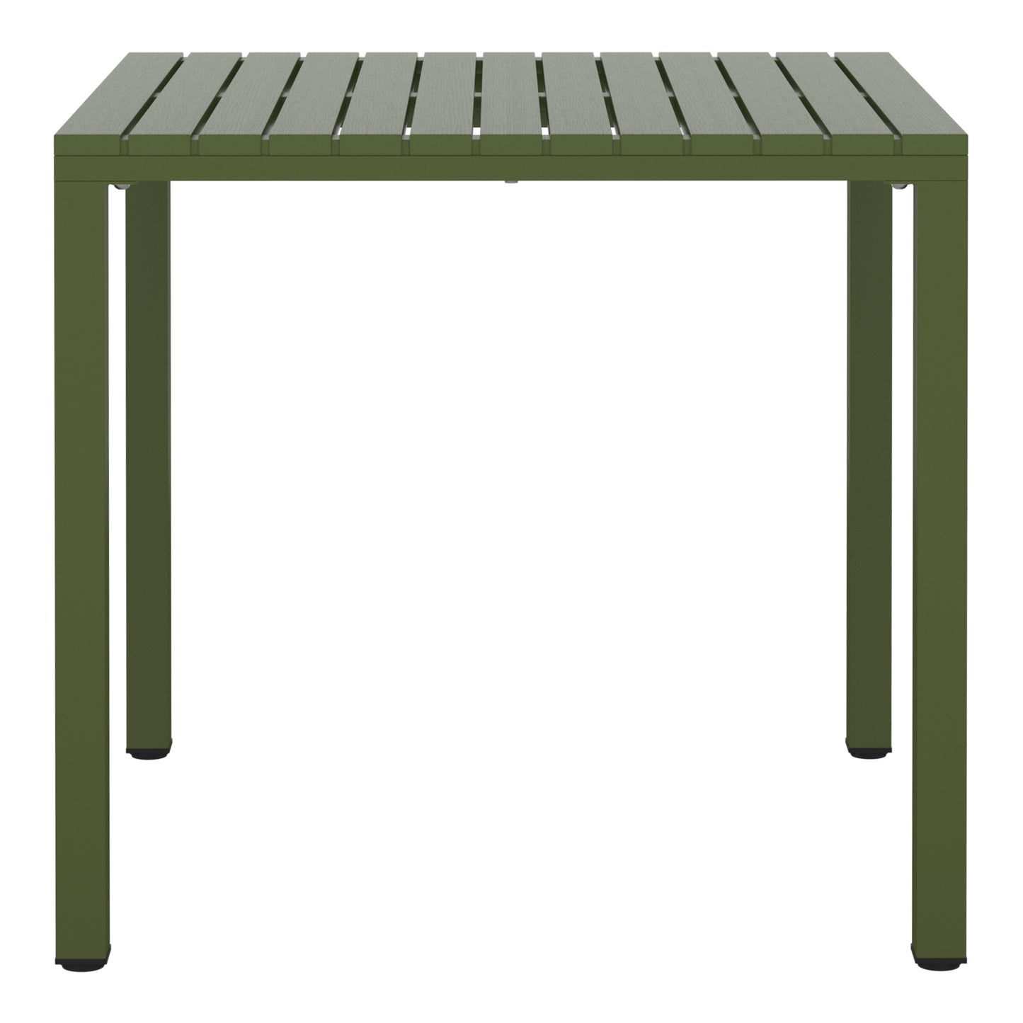 Polyform 31.5" Square Dining Table with Metal Frame