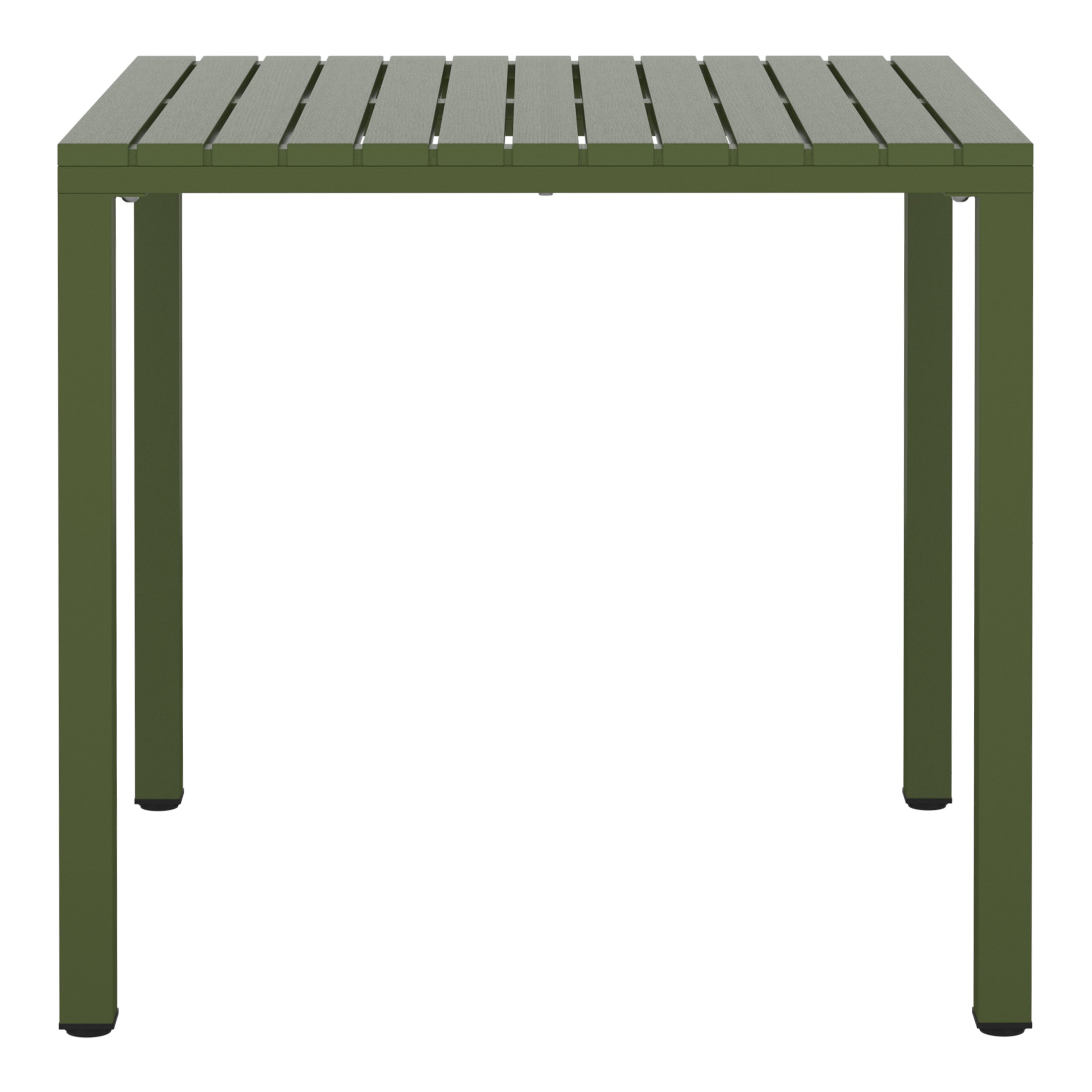 Polyform 31.5" Square Dining Table with Metal Frame