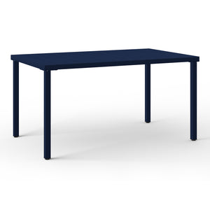 Polyform 59" x 35.4" Steel Rectangular Dining Table