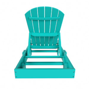 Westport Classic All-Weather Outdoor Adirondack Reclining Sun Lounger