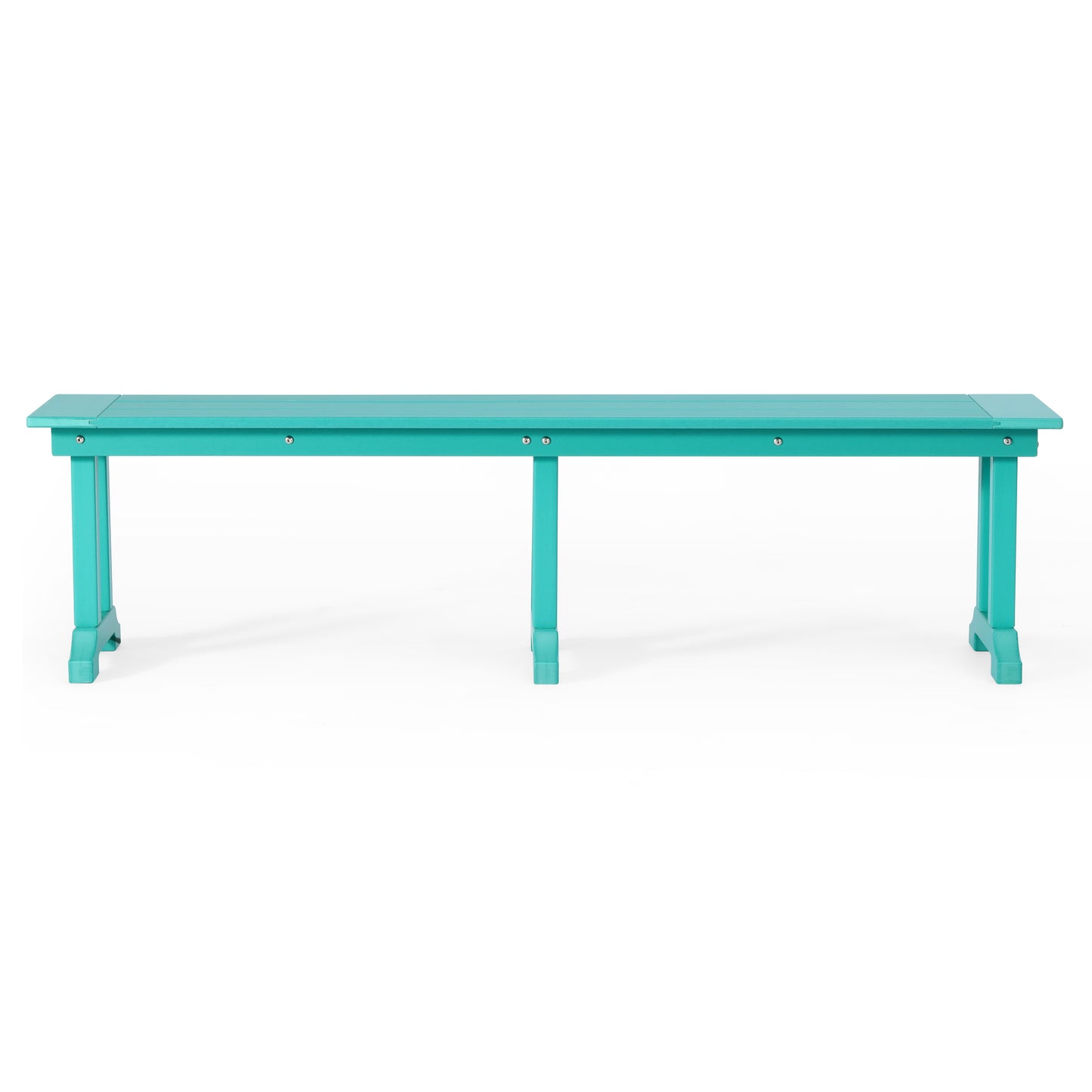 Tuscany All-Weather Outdoor 65" Trestle Dining Bench