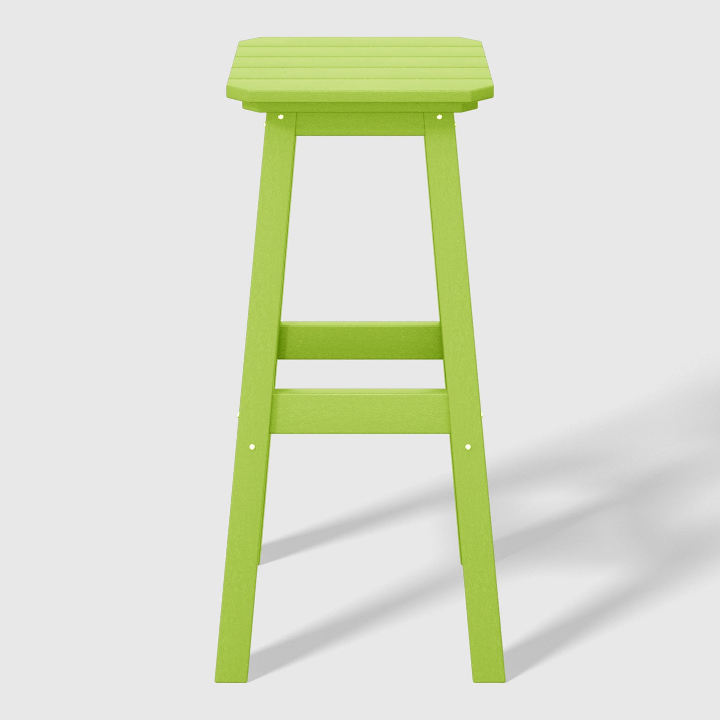 Stockholm All-Weather Outdoor Square Bar Stool (29" Height)