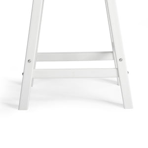 Stockholm All-Weather Outdoor Saddle Counter Stool (24" Height)