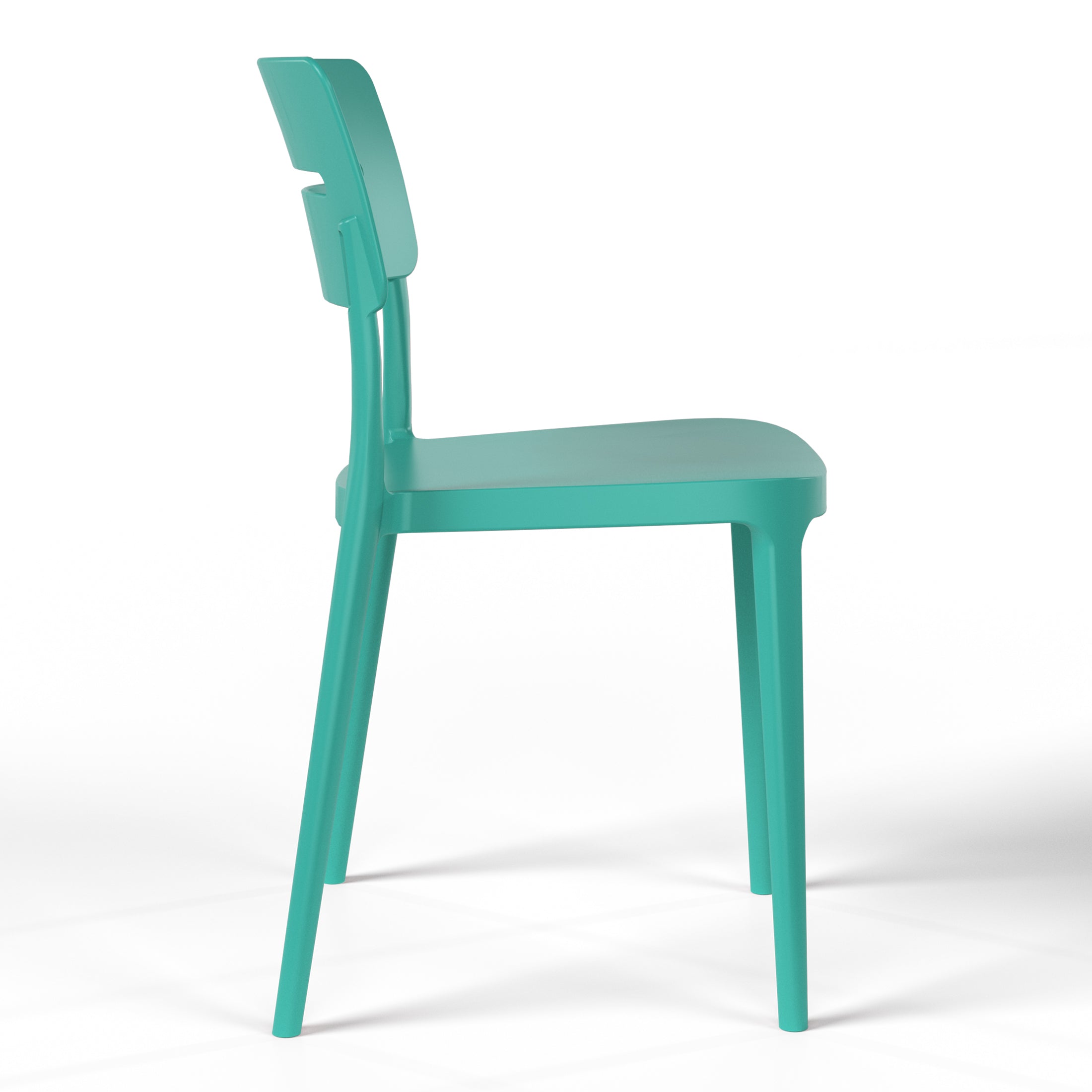 Polyform Stacking Dining Side Chair (Set of 2)