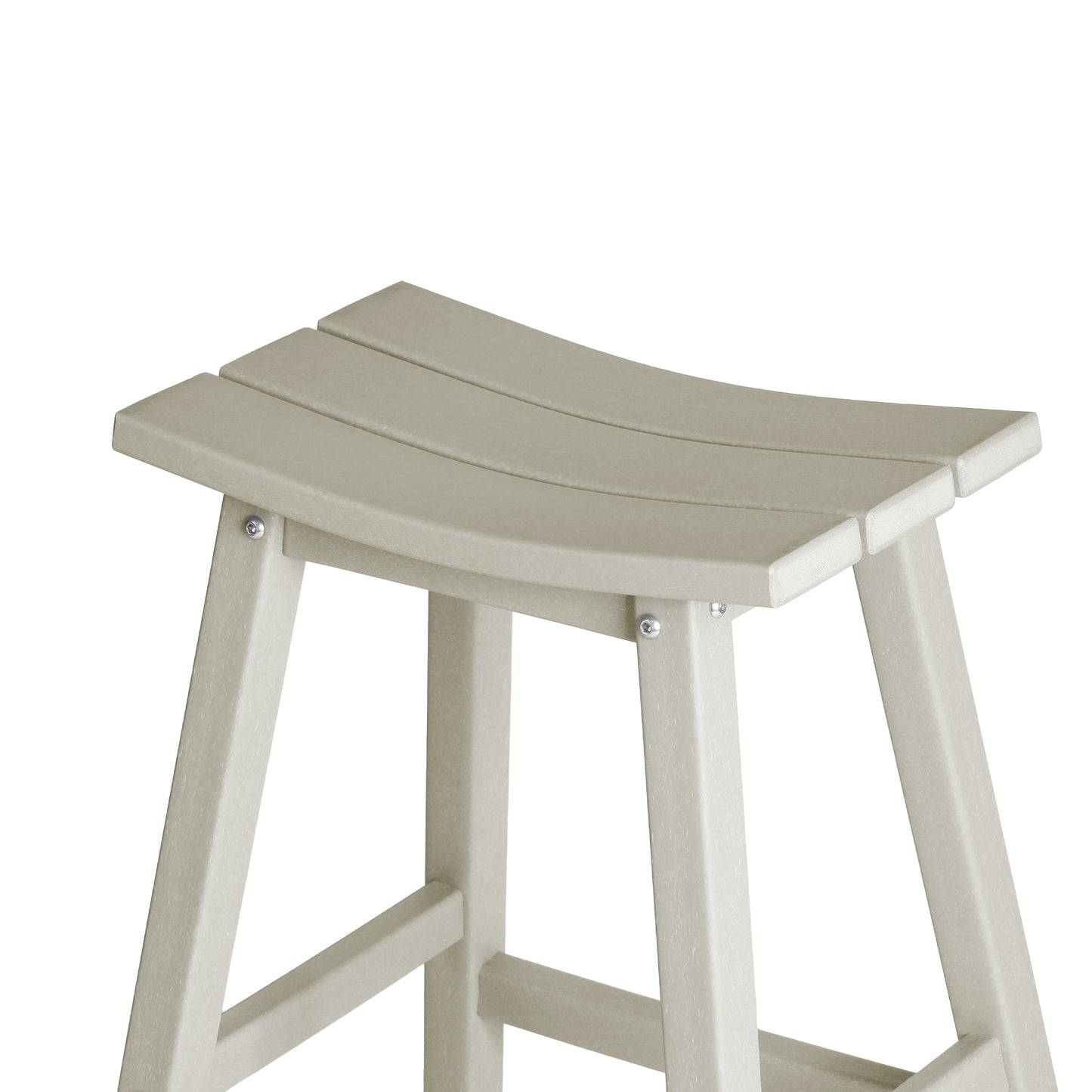 Stockholm All-Weather Outdoor Saddle Bar Stool (29" Height)