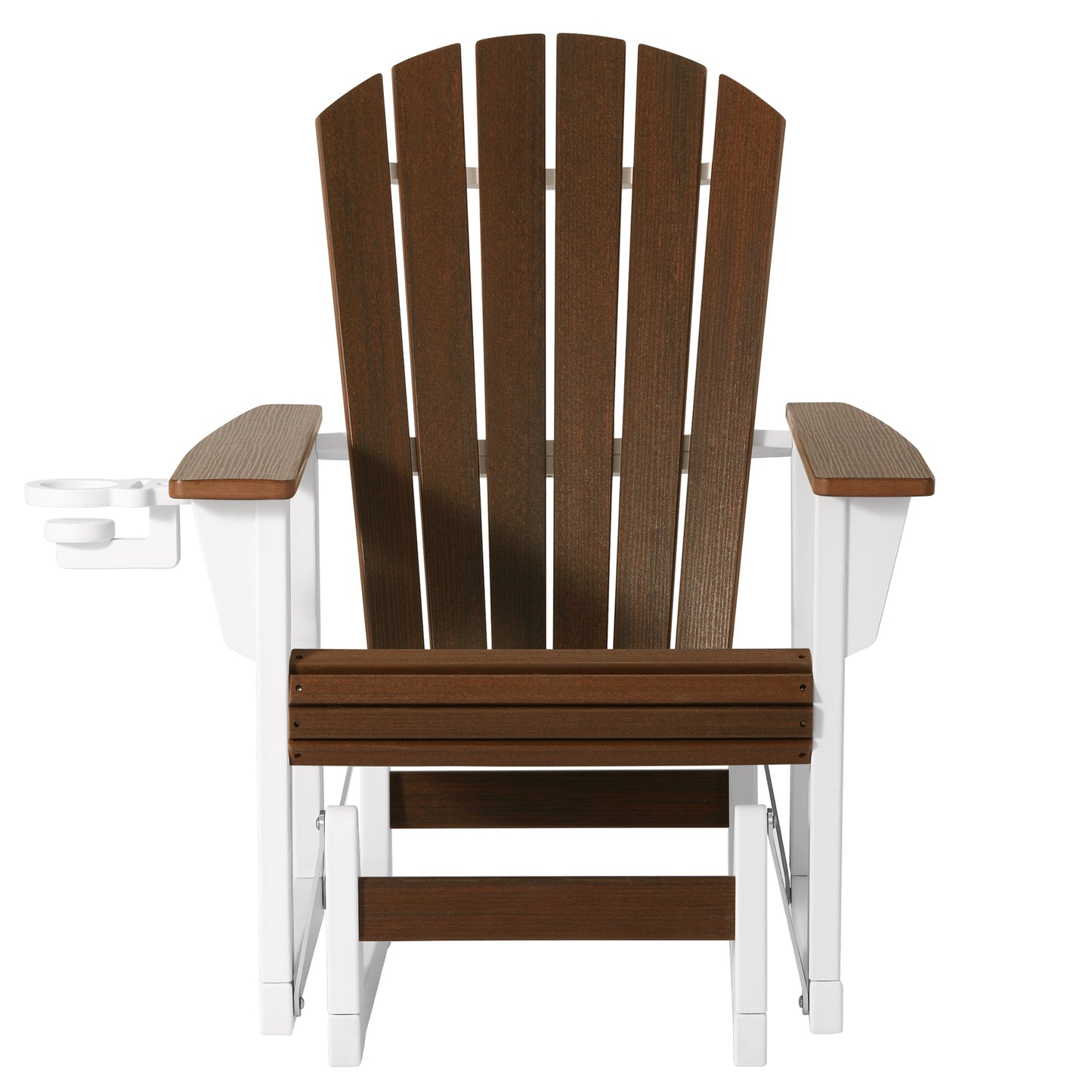 Heritage Ridge Adirondack Glider With Cup Holder