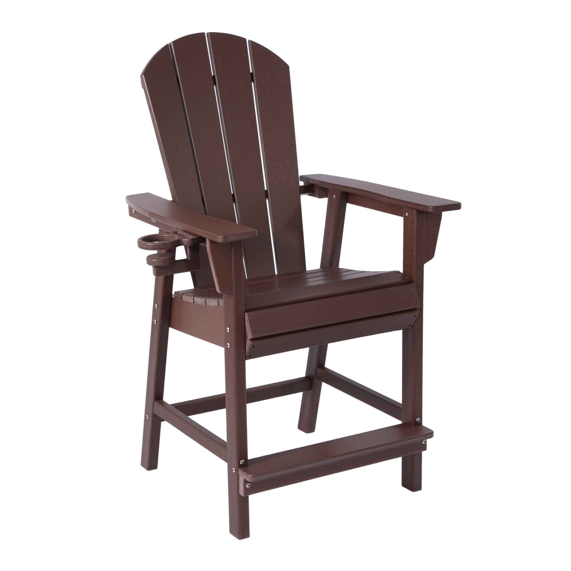 Chatham Adirondack Counter Chair with Cup Holder