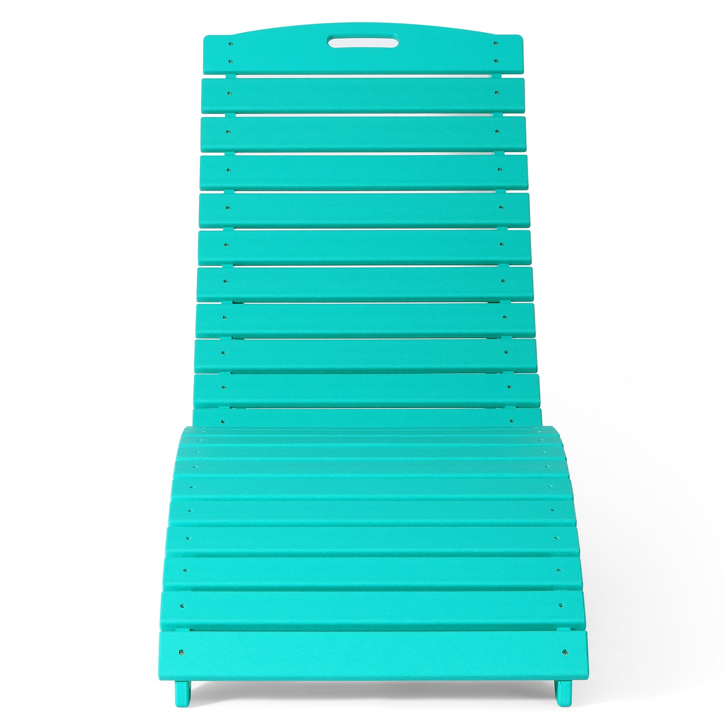 Key West Folding Pool Lounge Chair with Wheels