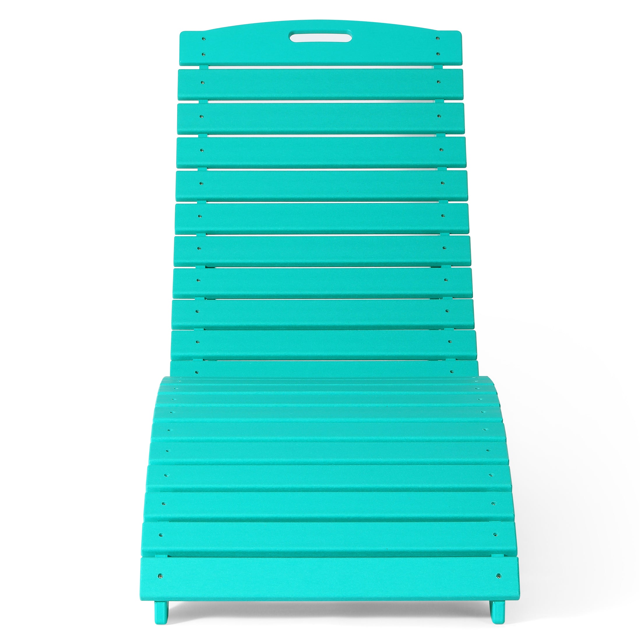 Key West Folding Pool Lounge Chair with Wheels