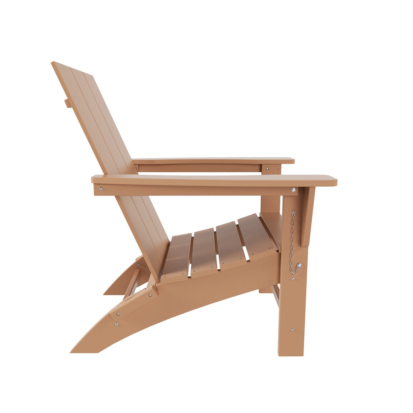 Malibu Modern All-Weather Outdoor Folding Adirondack Chair