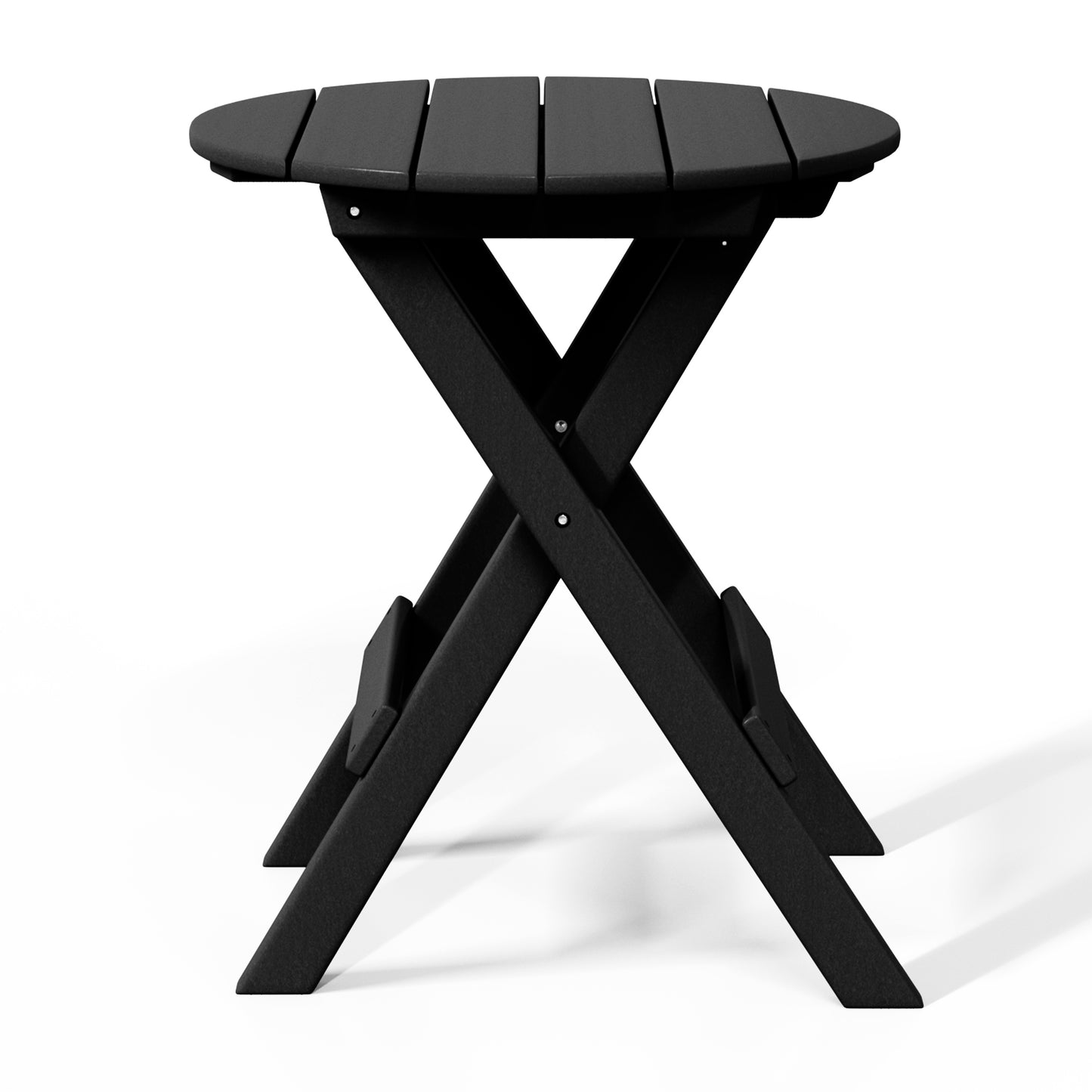 Tuscany All-Weather Outdoor Patio Round Folding Dining Table (24" Top)