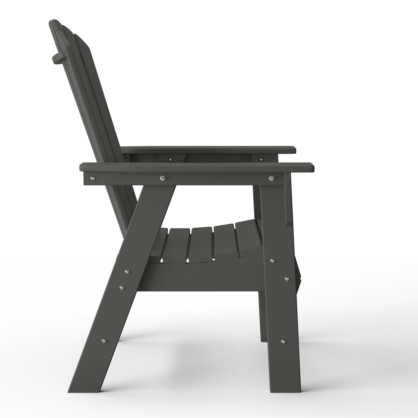 Westport All-Weather Outdoor Classic Adirondack Dining Chair