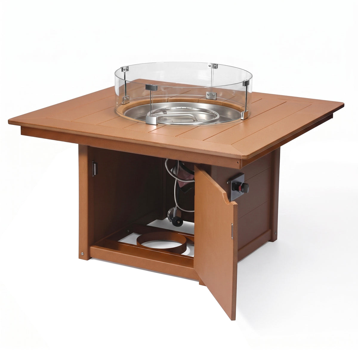 Sedona Square 42" Fire Pit Table