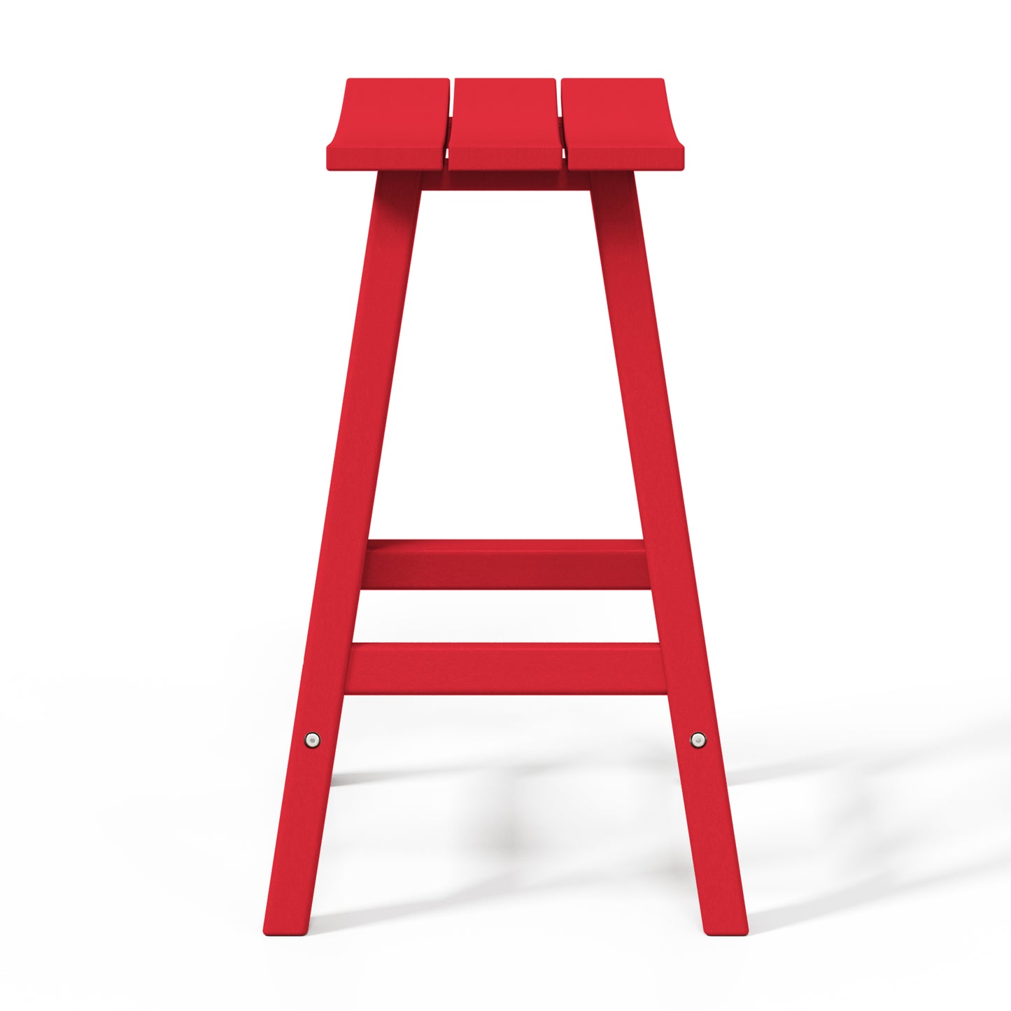 Stockholm All-Weather Outdoor Saddle Counter Stool (24" Height)