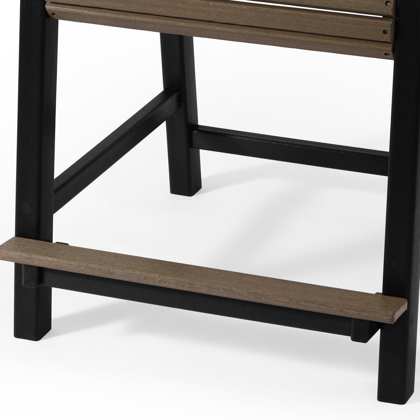 Heritage Ridge Adirondack Bar Chair With Cup Holder