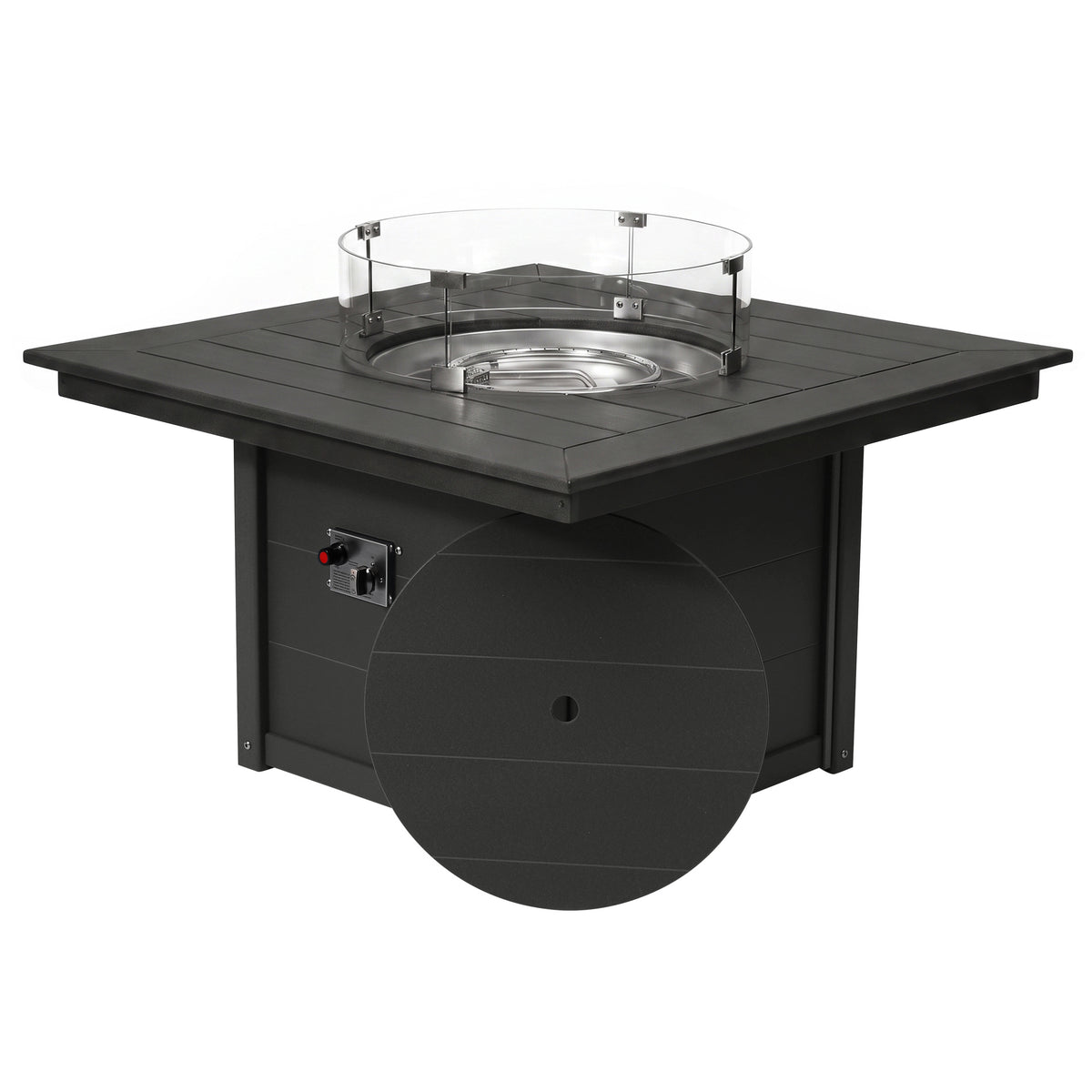 Sedona Square 42" Fire Pit Table
