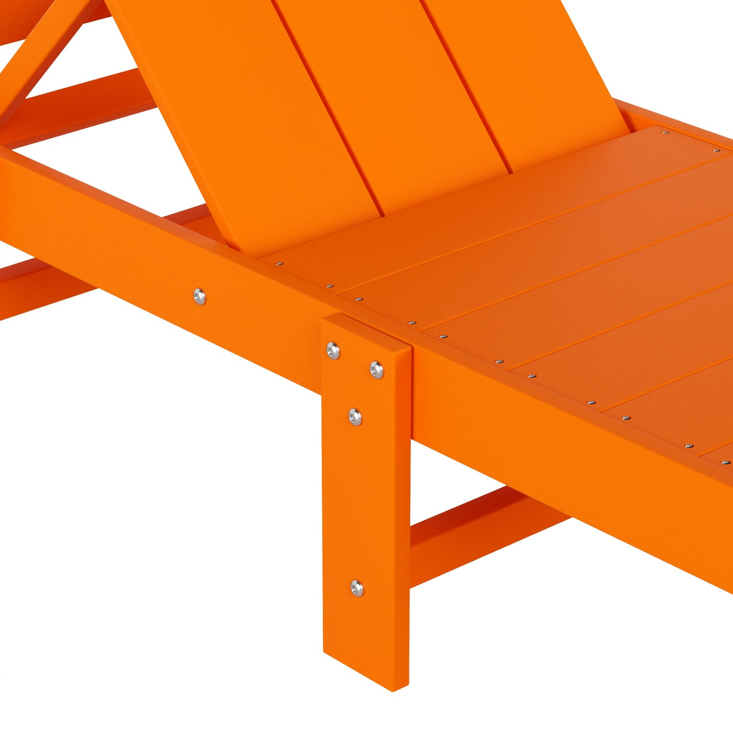 Malibu Modern All-Weather Outdoor Reclining Sun Lounger With Wheels
