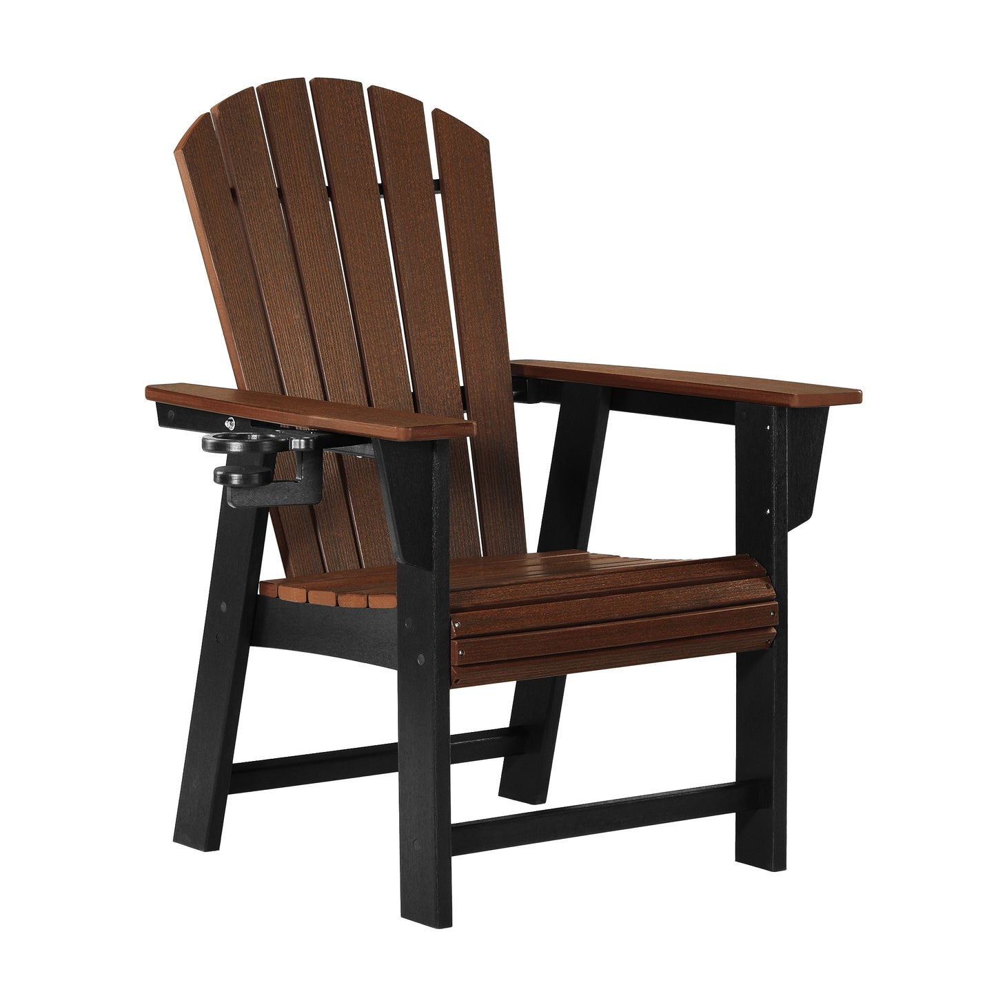 Heritage Ridge Adirondack Dining Chair With Cup Holder