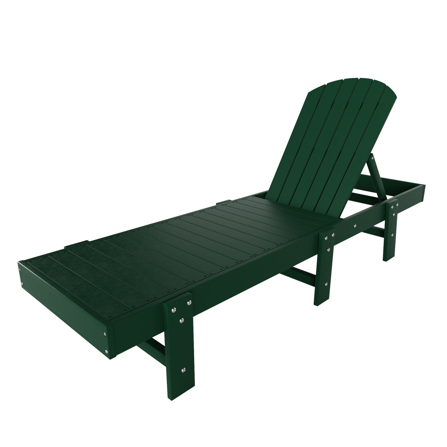 Westport Classic All-Weather Outdoor Adirondack Reclining Sun Lounger