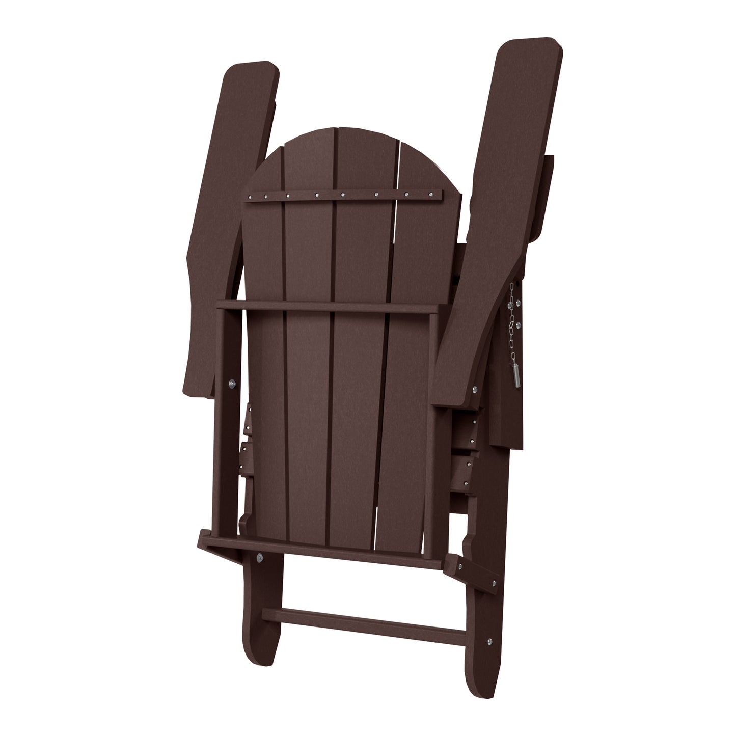 Chatham Folding Adjustable Adirondack Chair with Cup Holder and Hideaway Ottoman