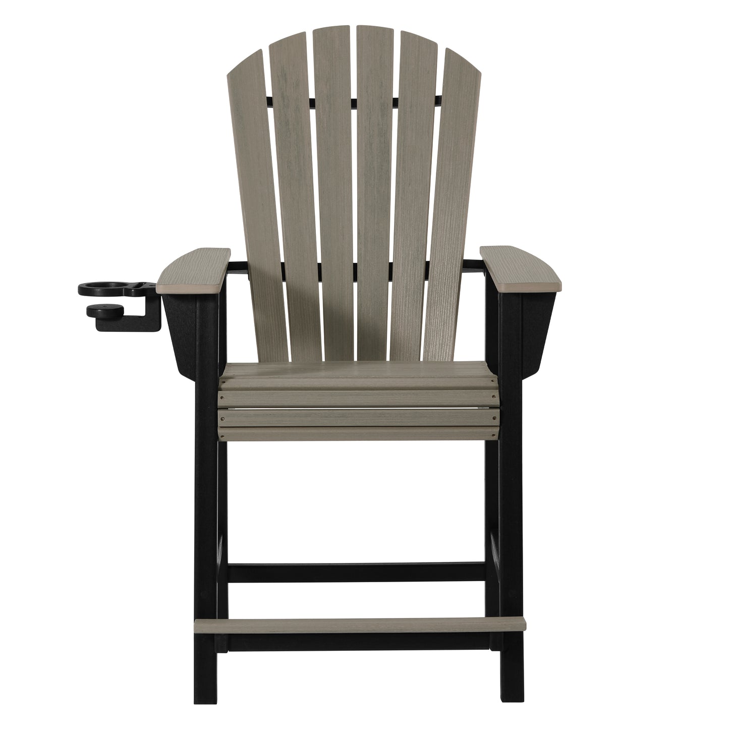 Heritage Ridge Adirondack Counter Height Chair With Cup Holder