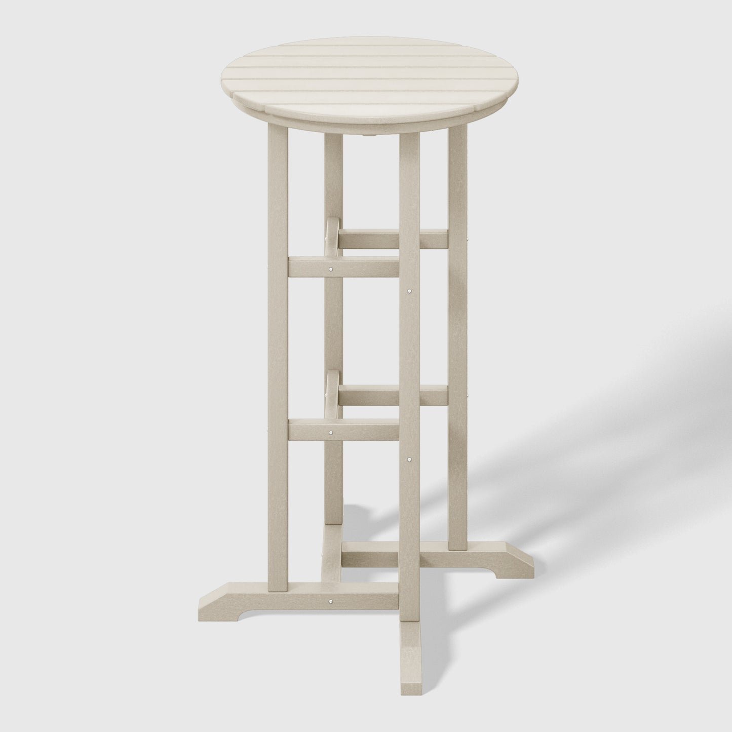 Stockholm All-Weather Outdoor Round Bar Bistro Table (42" Height)