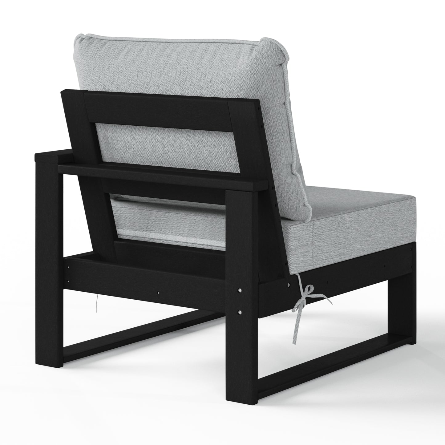 Signature All-Weather Outdoor Modular Patio Deep Seating Right Arm Chair (Right Arm Sectional Seat)